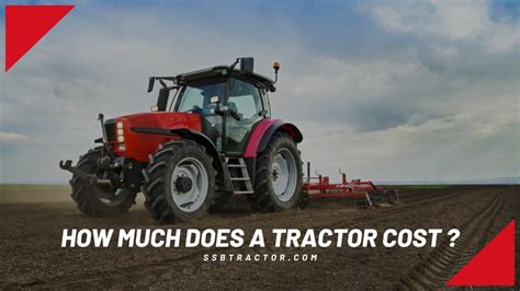 how much does a tractor cost.